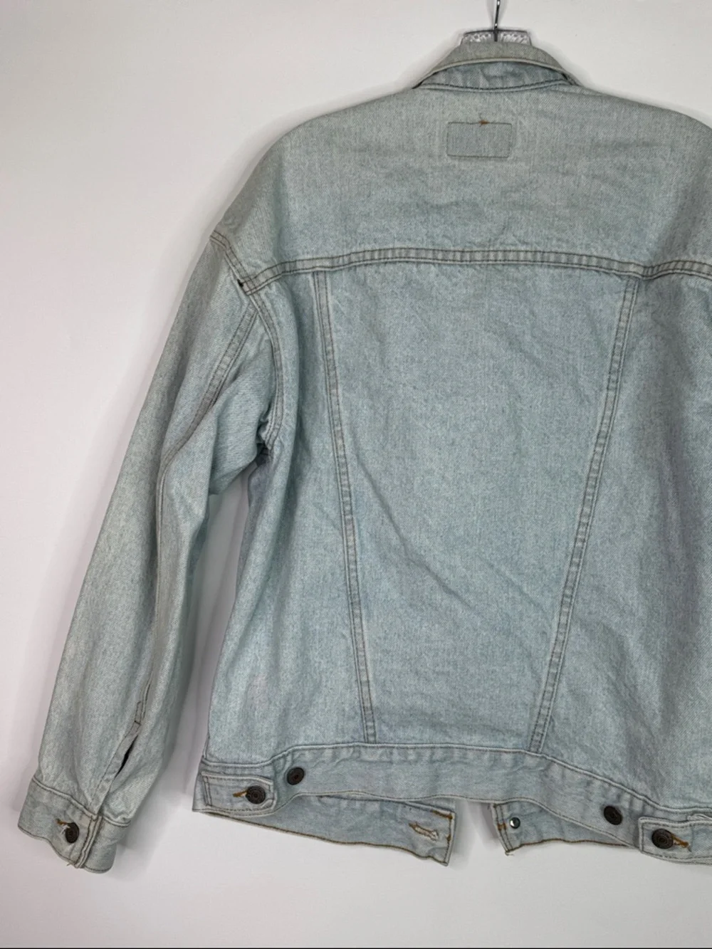 Vintage Levi's Denim Trucker Jacket 57508-0212 Size XL